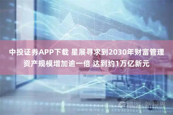 中投证券APP下载 星展寻求到2030年财富管理资产规模增加逾一倍 达到约1万亿新元